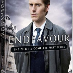 プリクエル(パイロット)＋シリーズ1全4話収録、『Endeavour/新米刑事モース』UK版DVD、日本アマゾンで2013.11.05に発売