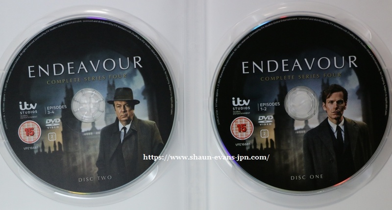 『Endeavour/刑事モース』シリーズ4UK版DVD