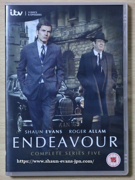 『Endeavour/刑事モース』シリーズ5UK版DVD