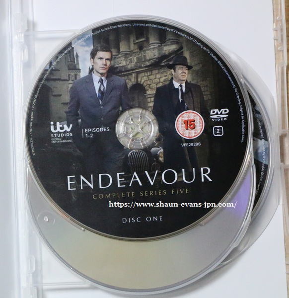 『Endeavour/刑事モース』シリーズ5UK版DVD