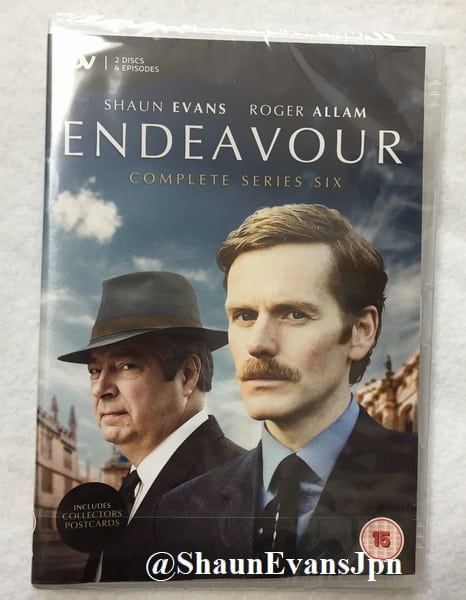 『Endeavour/刑事モース』シリーズ6UK版DVD