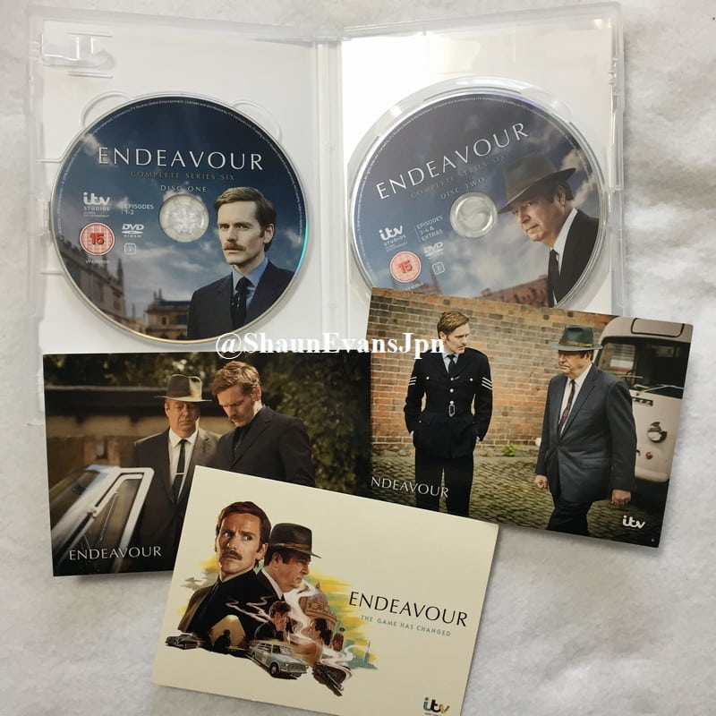 『Endeavour/刑事モース』シリーズ6UK版DVD